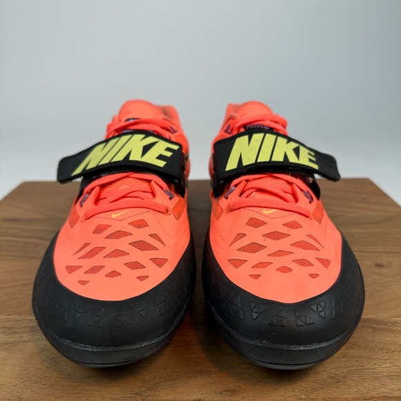 Mens Nike Zoom Roational 6 Bright Mango Track Field Shoes Sneakers Size 12 M GUC - Picture 3 of 8